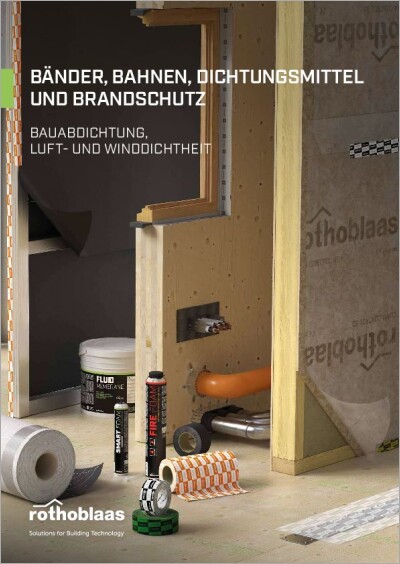 Bänder, Bahnen, Dichtungsmittel und Brandschutz