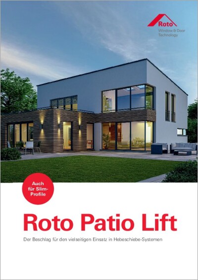 Broschüre Roto Patio Lift 