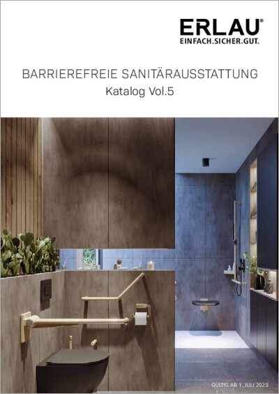 Barrierefreie Sanitärausstattung - Katalog Vol. 5