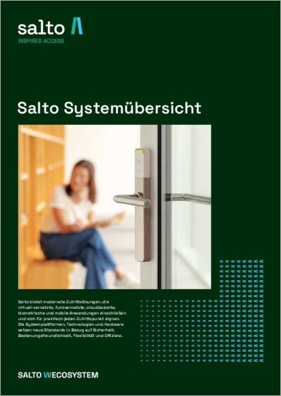 Salto Systemübersicht