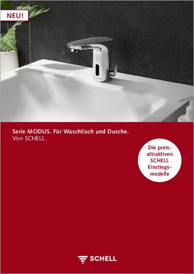 SCHELL: Serie MODUS. Für Waschtisch und Dusche