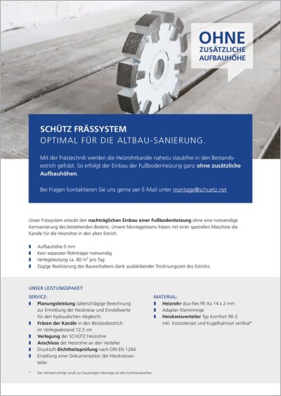 SCHÜTZ Frässystem 