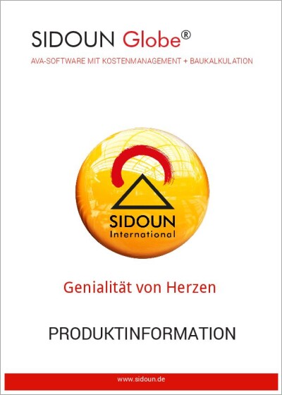 SIDOUN Globe<sup>&reg;</sup> Produktinformationen