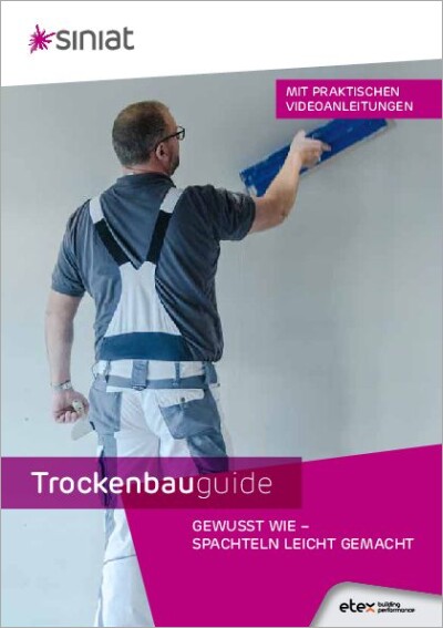 Trockenbauguide - Spachteltechnik