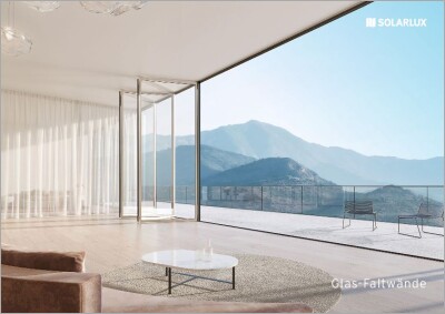 Glas-Faltwände von SOLARLUX