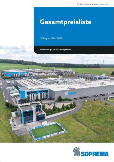 SOPREMA Gesamtpreisliste 