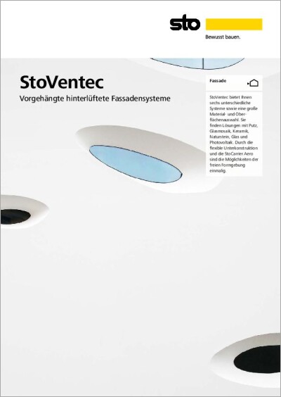 StoVentec: Vorgehängte hinterlüftete Fassadensysteme