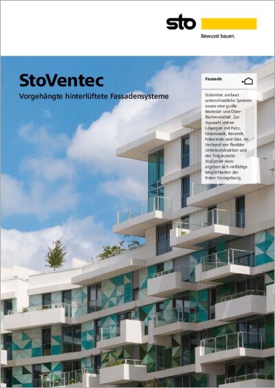StoVentec: Vorgehängte hinterlüftete Fassaden-systeme