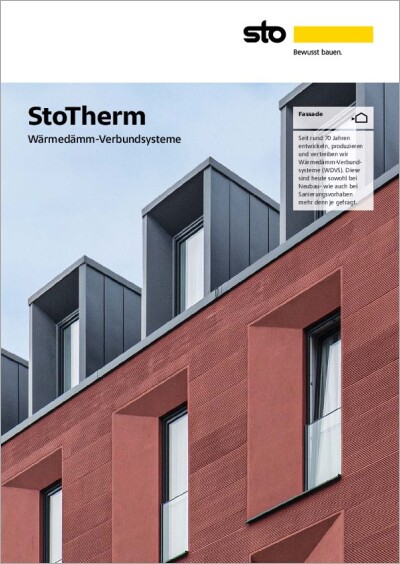 StoTherm: Wärmedämm-Verbund-systeme