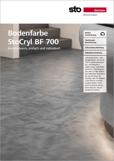 StoCretec: Bodenfarbe  StoCryl BF 700