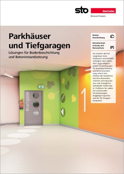 StoCretec: Parkhäuser  und Tiefgaragen