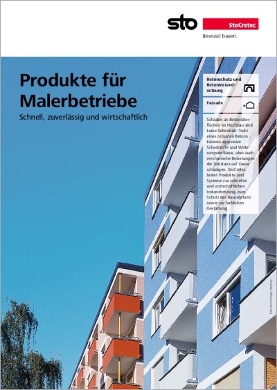 StoCretec: Produkte für den Maler