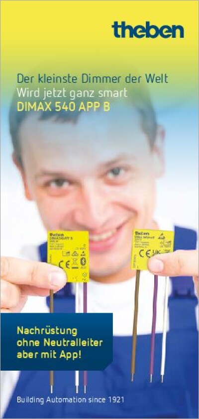 DIMAX 540 APP B - Unterputz Mini-Dimmer 