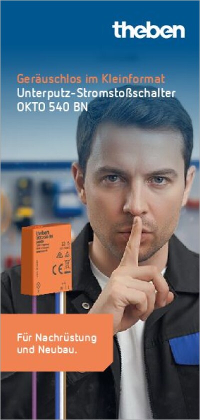 OKTO 540 BN - Unterputz-Stromstoßschalter 