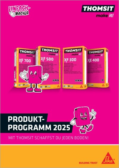 THOMSIT-Produktprogramm 2025