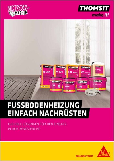 Fußboden-heizung nachrüsten
