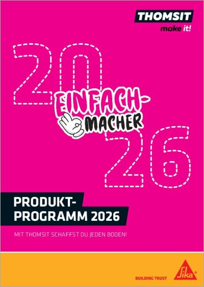 THOMSIT Produkt-programm 2026