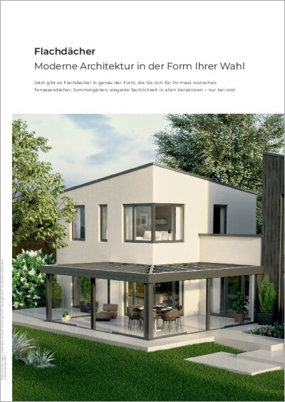 TS-Aluminium: Flachdach