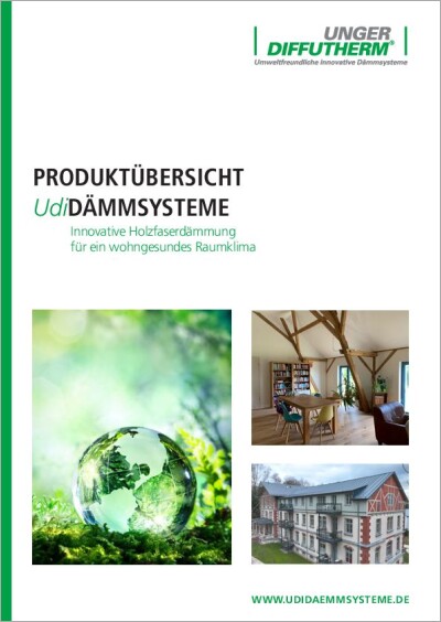 Produktübersicht Udi DÄMMSYSTEME