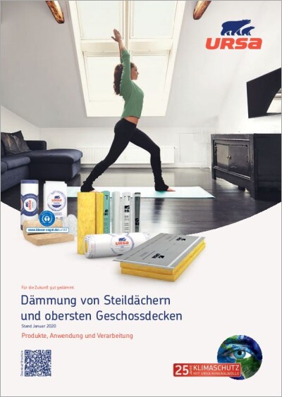 Dämmung von Steildächern und obersten Geschossdecken