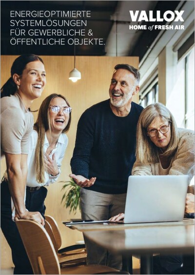 Energieoptimierte Systemlösungen für Gewerbeobjekte.