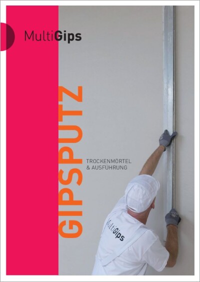 MultiGips Broschüre: Gipsputz