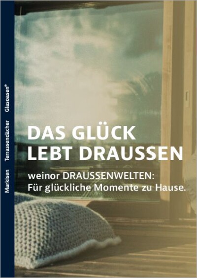 weinor<br/>DRAUSSENWELTEN Magazin