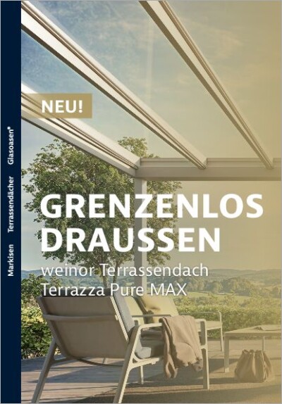 weinor<br/Terrassendach<br/>Terrazza Pure MAX
