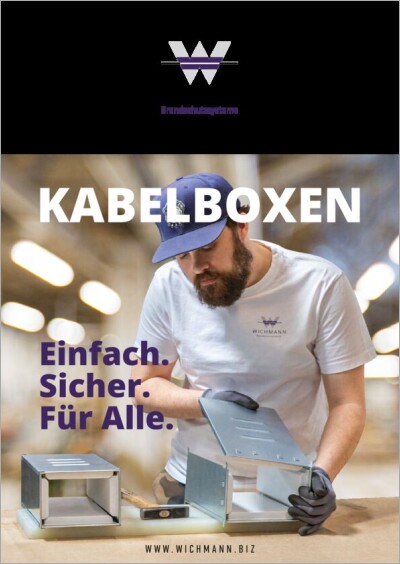 Broschüre: Kabelboxen