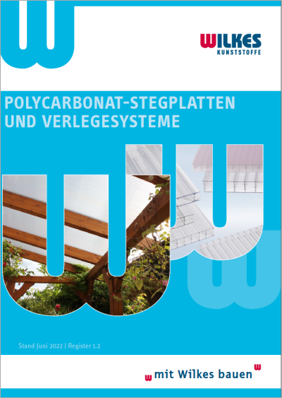 Polycarbonat-Stegplatten und Verlegesysteme
