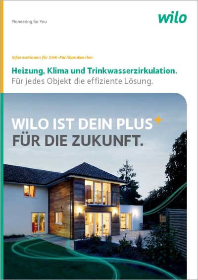 Heizung, Klima und Trinkwasserzirkulation