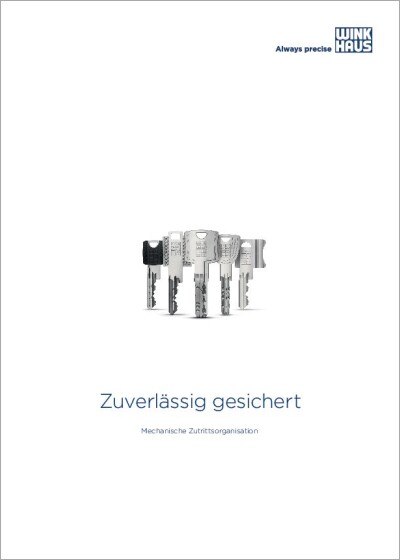 Winkhaus: mechanische Zurtrittsorganisation