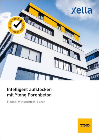 Intelligent aufstocken mit Ytong Porenbeton