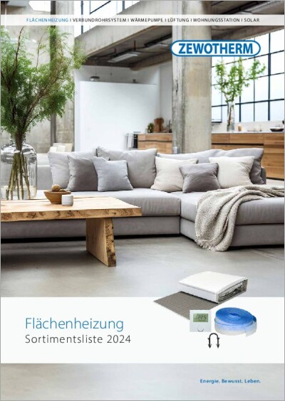 Zewotherm: Flächenheizung