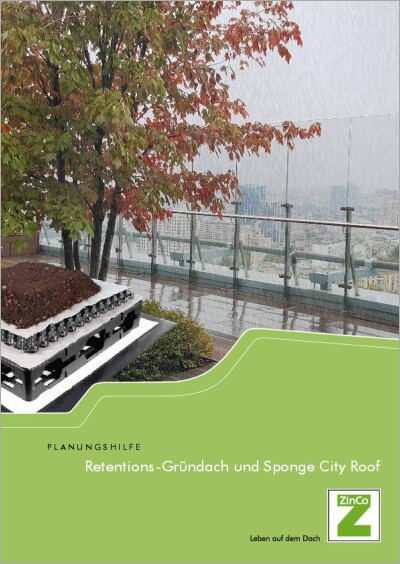 ZinCo Retentions-Gründach und Sponge City Roof