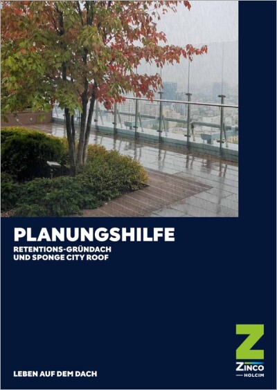 Zinco Retentions-Gründach und Sponge City Roof
